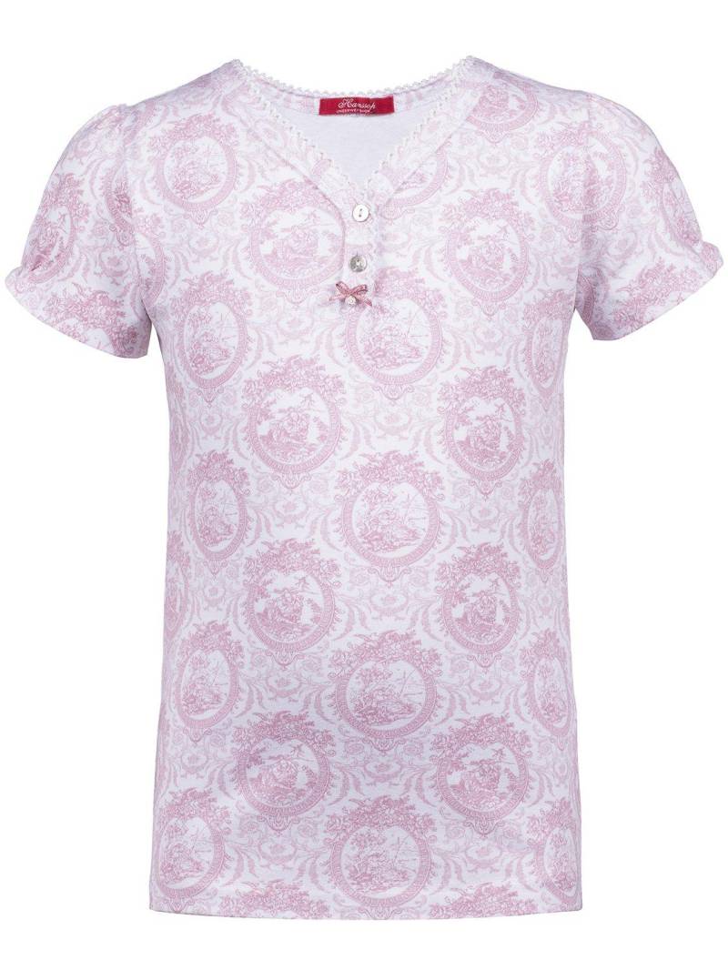 T-shirt Pof, Kurzarm Design Mädchen Pink 158/164 von Hanssop