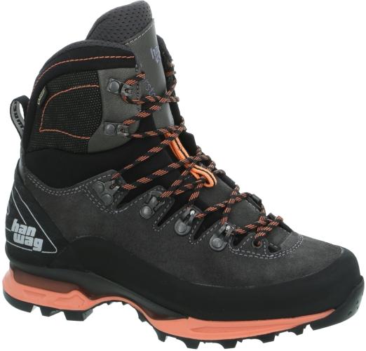 Hanwag Trekkingschuh Alverstone II Lady GTX - asphalt/orink (Grösse: 6.5) von Hanwag