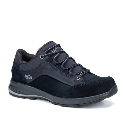 Hanwag Banks Low Bunion Lady LL - navy/asphalt (Grösse: 9) von Hanwag