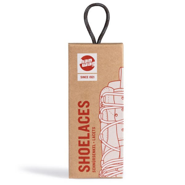 Hanwag - Shoe Laces RP - Schnürsenkel Gr 200 cm mocca /schwarz Hanwag - Shoe Laces RP - Schnürsenkel Gr 200 cm mocca /schwarz von Hanwag