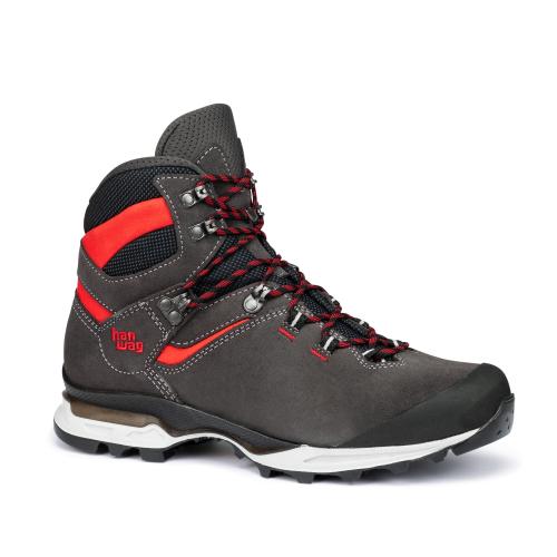 Hanwag Wanderschuh Tatra Light LL - asphalt/red (Grösse: 10) von Hanwag