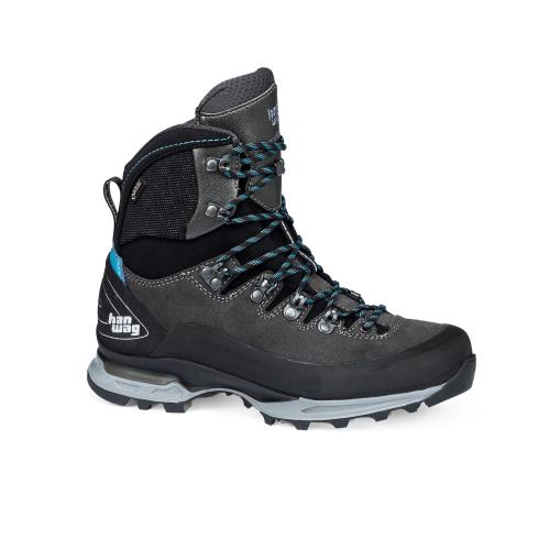 Hanwag Trekkingschuh Alverstone II Lady GTX - asphalt/ocean (Grösse: 6.5) von Hanwag