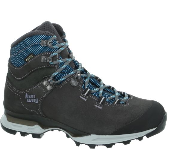 Hanwag Trekkingschuh Tatra Light Lady GTX - asphalt/ocean (Grösse: 8) von Hanwag