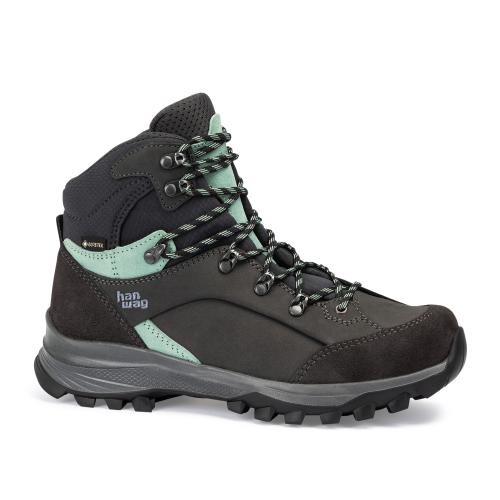 Hanwag Wanderschuh Alta Bunion II Lady GTX - asphalt/mint (Grösse: 5) von Hanwag