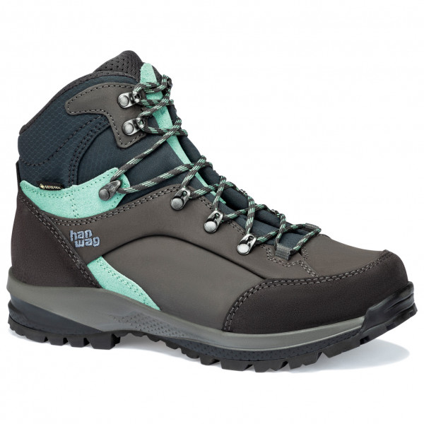 Hanwag - Women's Banks StraightFit Extra GTX - Wanderschuhe Gr 4,5 grau von Hanwag