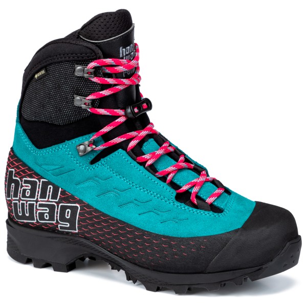 Hanwag - Women's Ferrata Tour GTX - Bergschuhe Gr 4;4,5;5;5,5;6;6,5;7;7,5;8;8,5;9 türkis von Hanwag