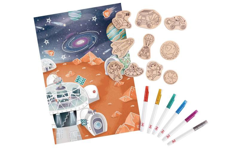 Hape Kreativset »Mal & Spielset Marsleben« von Hape