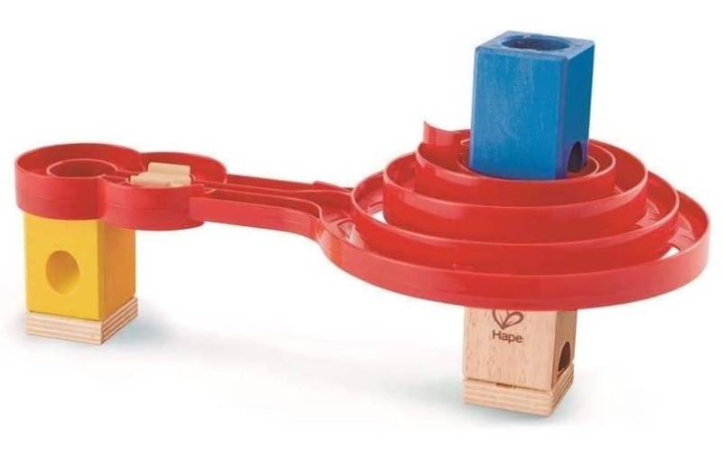 Hape Kugelbahn »Quadrilla Doppel-Spirale«, (18 tlg.) von Hape