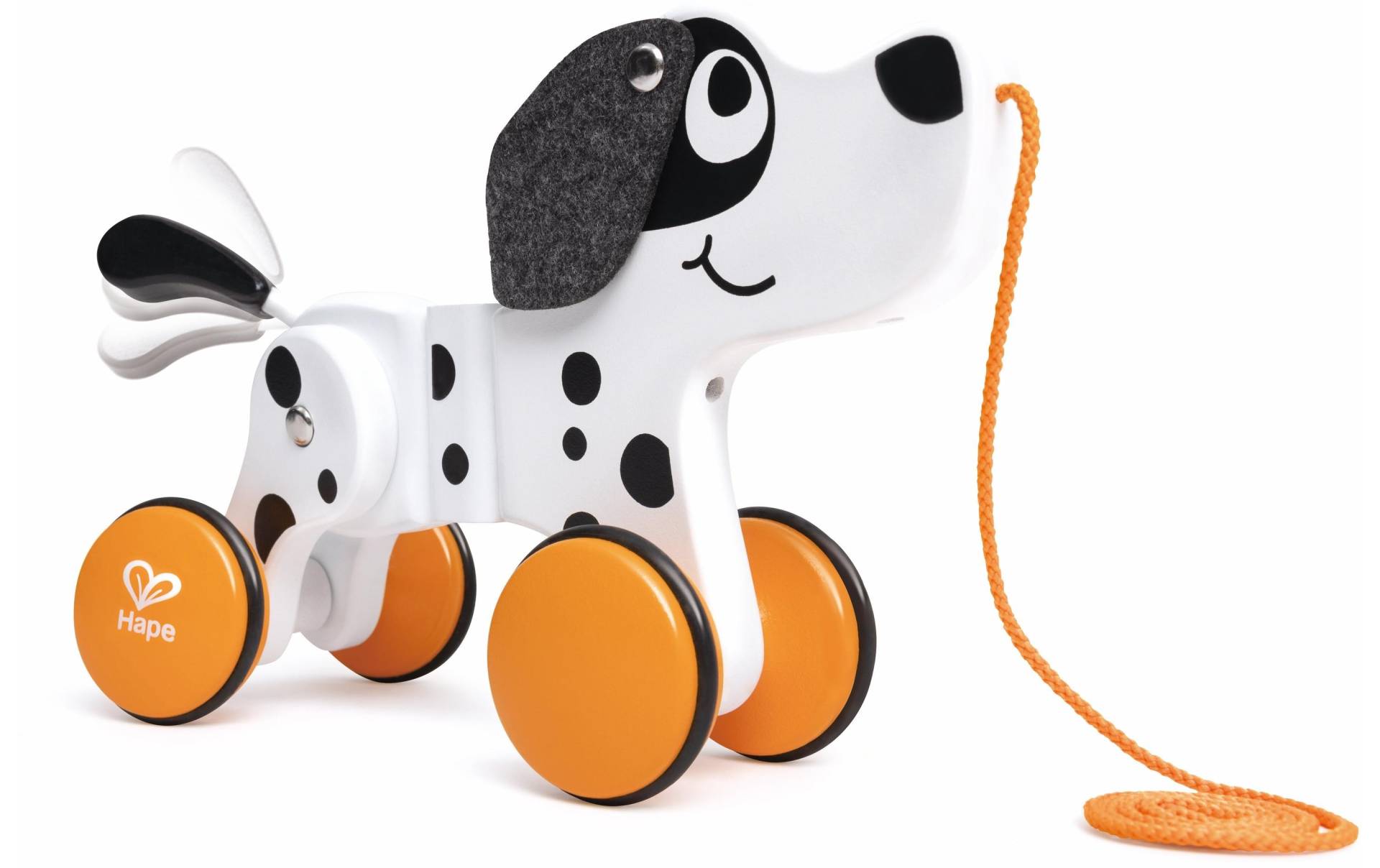 Hape Nachziehspielzeug »Pull Along Dalmatian« Hape Nachziehspielzeug »Pull Along Dalmatian« von Hape