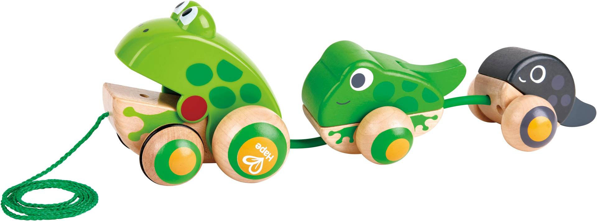 Hape Nachziehtier »Frosch-Familie« von Hape