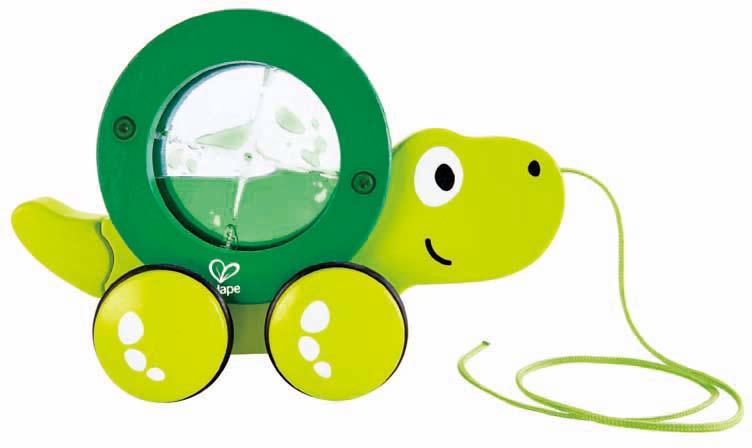 Hape Nachziehtier »Nachziehschildkröte Tito«, Flüssigkeit in der Mitte bewegt sich Hape Nachziehtier »Nachziehschildkröte Tito«, Flüssigkeit in der Mitte bewegt sich von Hape