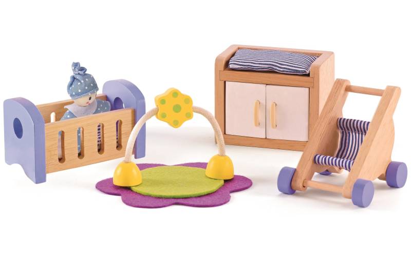 Hape Puppenmöbel »Babyzimmer 8tlg.« von Hape