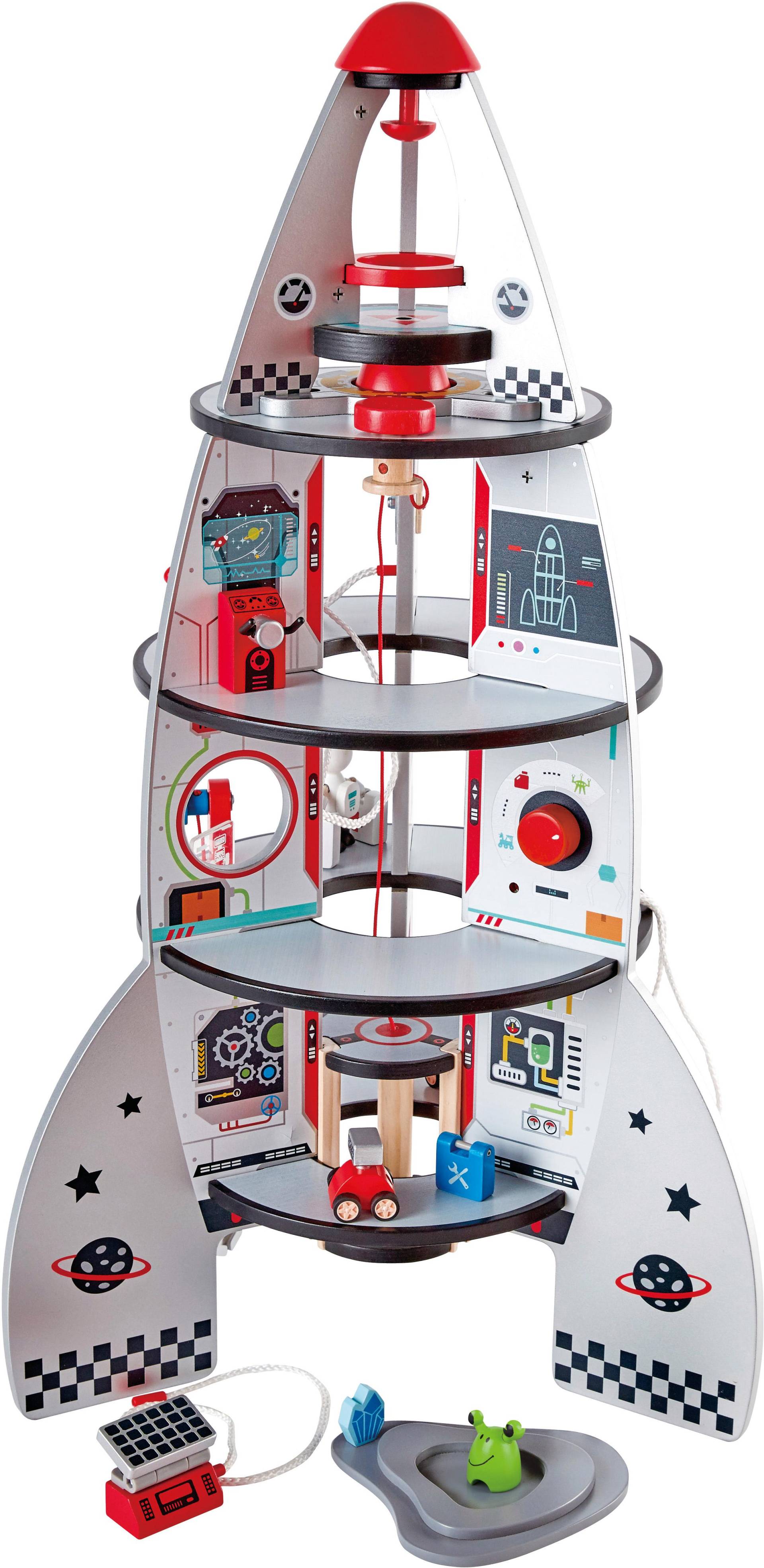 Hape Spielwelt »Vierstufenrakete«, aus Holz Hape Spielwelt »Vierstufenrakete«, aus Holz von Hape