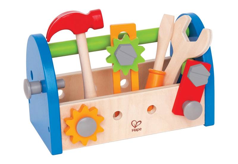 Hape Spielwerkzeugkoffer, (17 tlg.), aus Holz von Hape