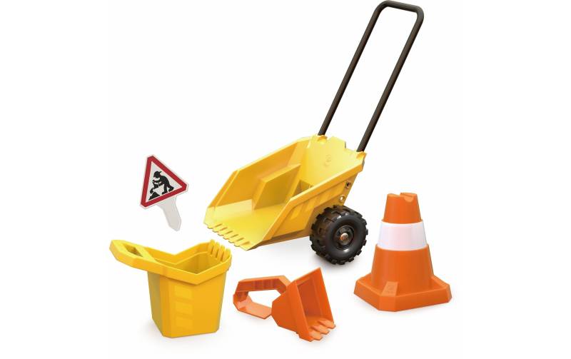 Hape Spielzeug-Baumaschine »Set Baustelle mit Karre 5 Teile«, (5 tlg.) von Hape