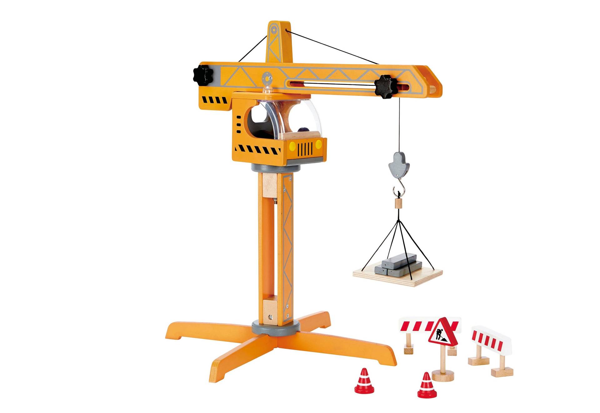 Hape Spielzeug-Kran »Grosser Baukran«, aus Holz Hape Spielzeug-Kran »Grosser Baukran«, aus Holz von Hape