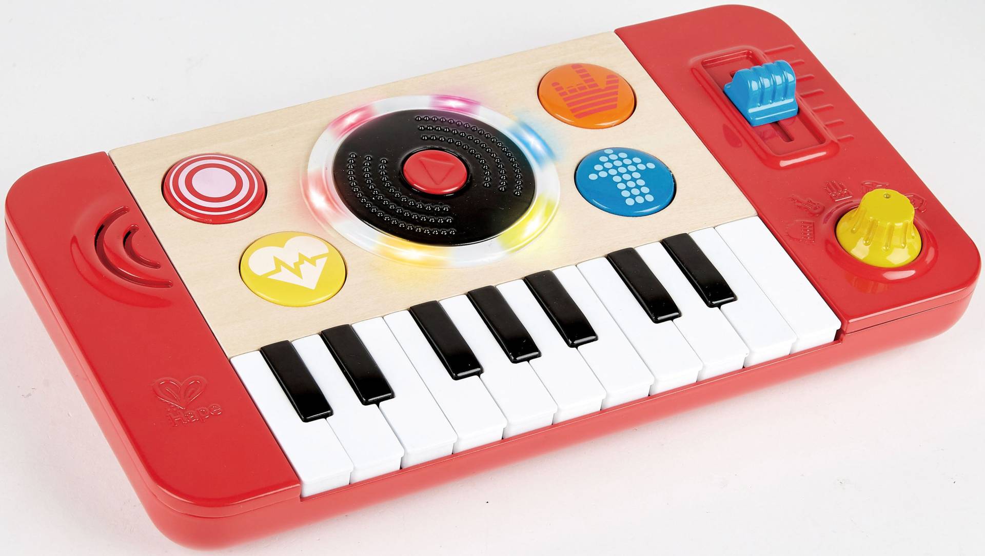 Hape Spielzeug-Musikinstrument »DJ-Mischpult«, mit Licht & Sound Hape Spielzeug-Musikinstrument »DJ-Mischpult«, mit Licht & Sound von Hape