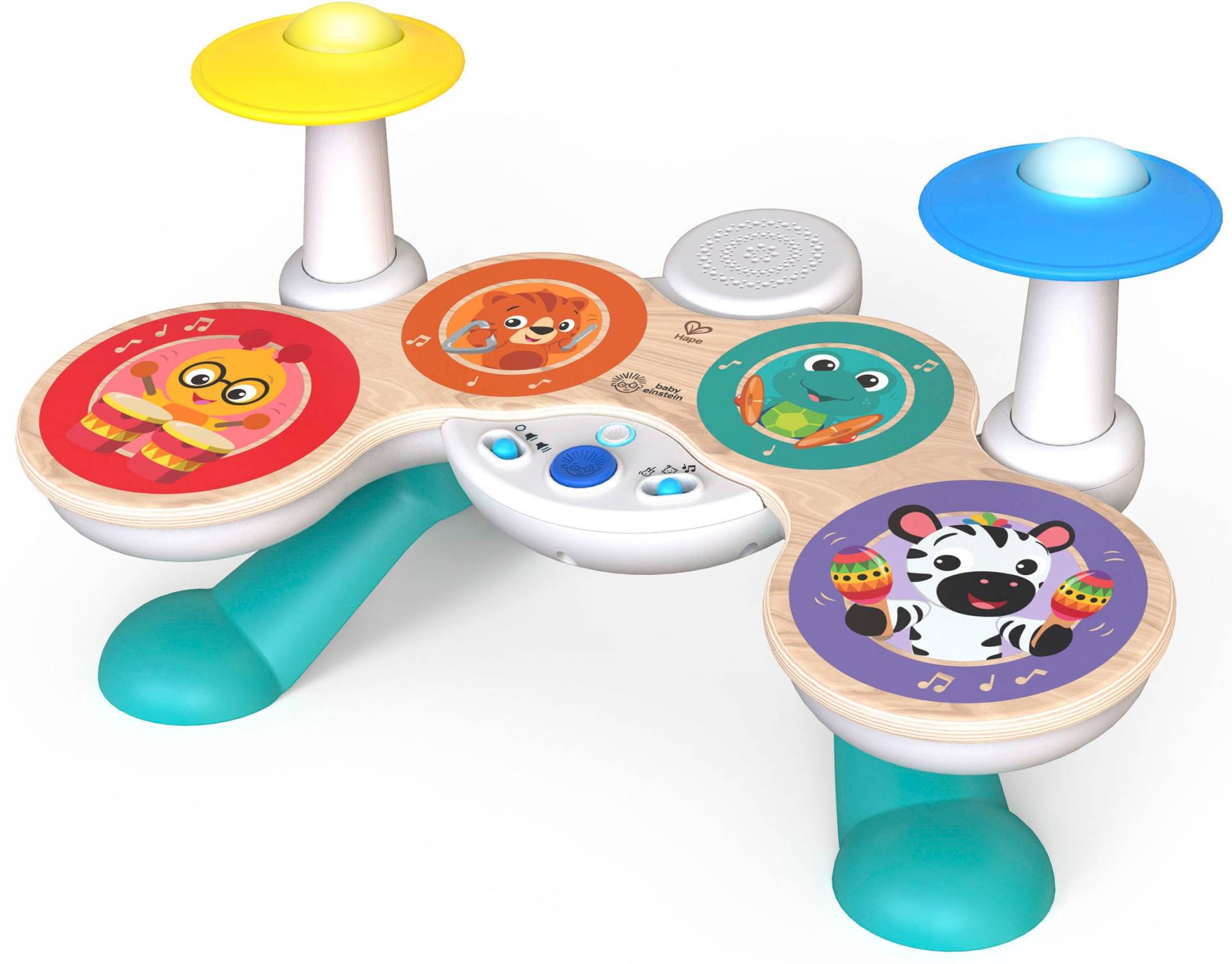 Hape Spielzeug-Musikinstrument »Baby Einstein, Together in Tune Drums™«, Connected Magic Touch™ von Hape