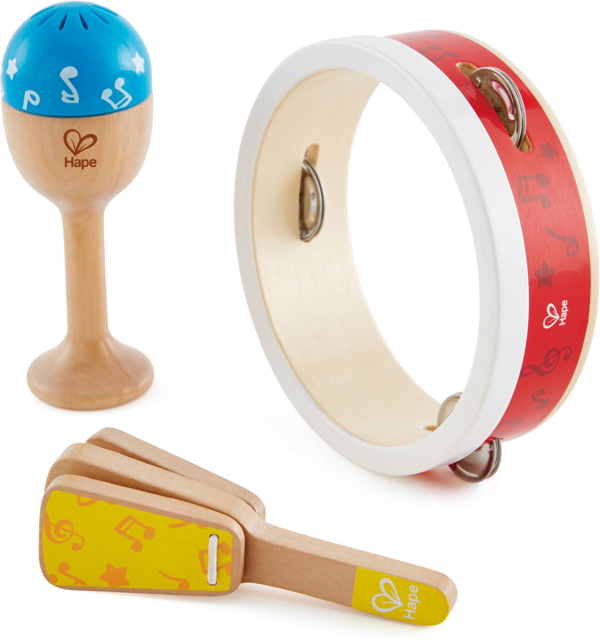 Hape Spielzeug-Musikinstrument »Junior Perkussion Set« Hape Spielzeug-Musikinstrument »Junior Perkussion Set« von Hape