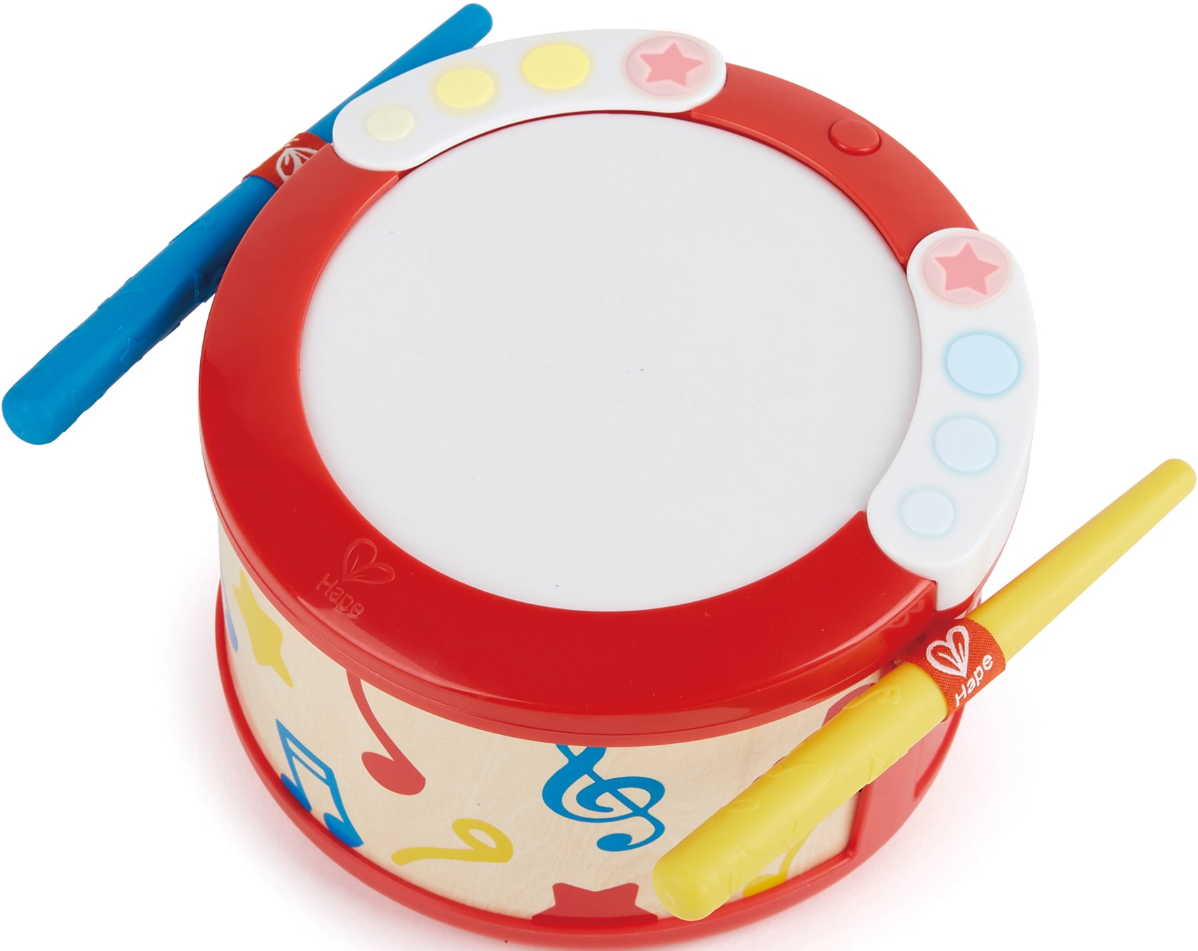 Hape Spielzeug-Musikinstrument »Lern-Spiel-Trommel«, mit Licht & Sound Hape Spielzeug-Musikinstrument »Lern-Spiel-Trommel«, mit Licht & Sound von Hape