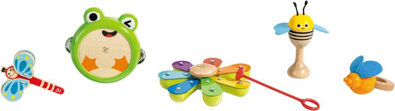 Hape Spielzeug-Musikinstrument »Rhythmus-Kit Natur«, (Set) von Hape