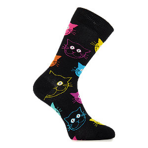 Happy Socks Cat Damen Socken 36-40 von Happy Socks