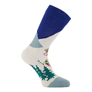 Happy Socks Downhill Skiing Socken 36-40;41-46 von Happy Socks