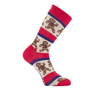 Happy Socks Gingerbread Stripe Damen Socken 36-40 von Happy Socks