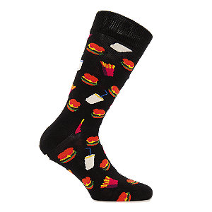 Happy Socks Hamburger Herren Socken 41-46 von Happy Socks