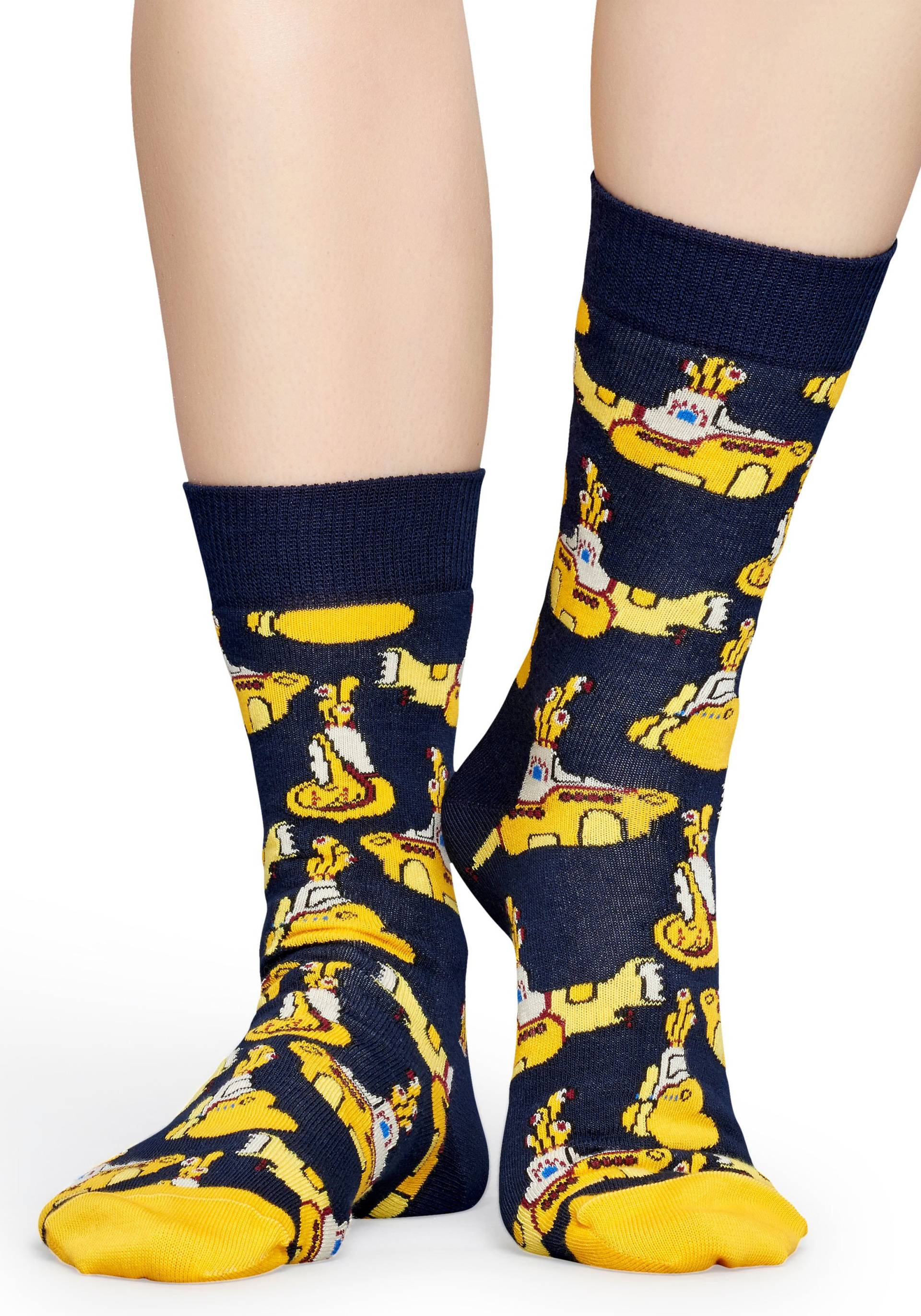 Happy Socks Langsocken, (2er Pack), mit U-Boot-Musterung von Happy Socks