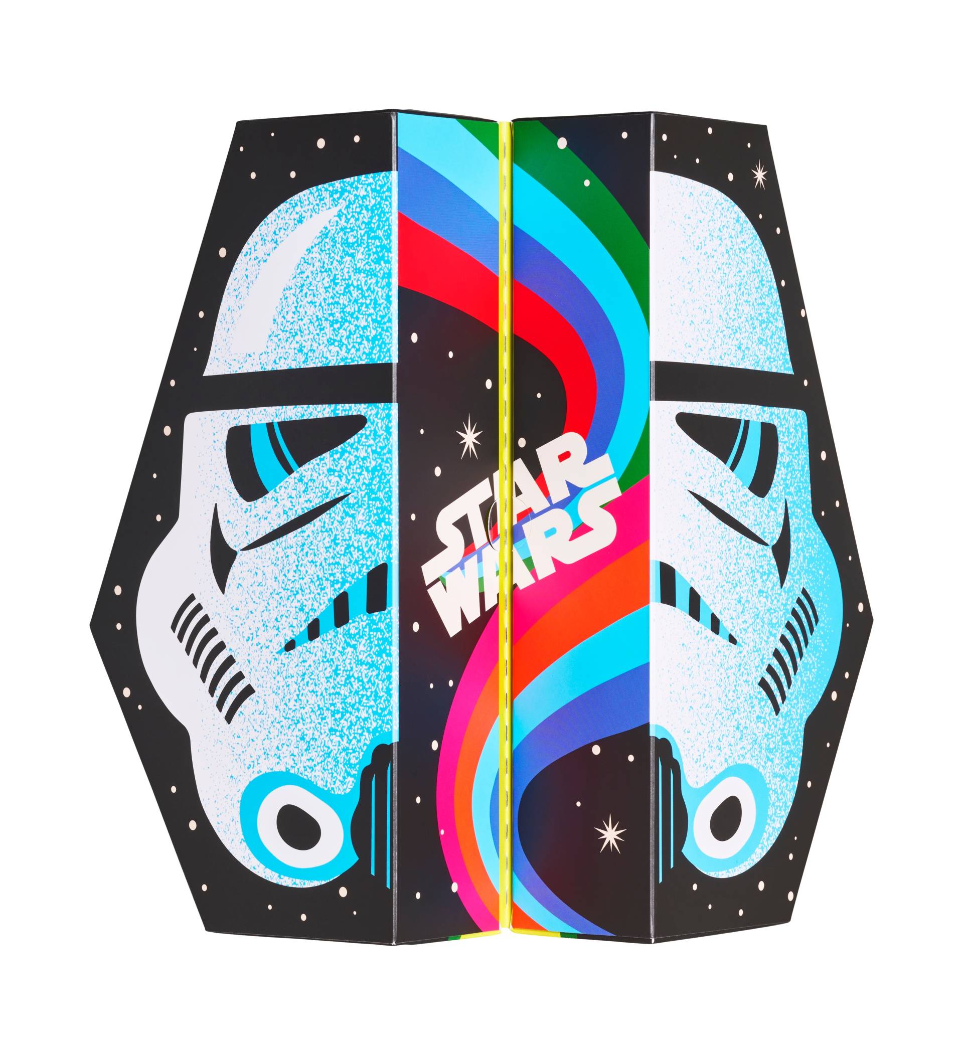 Happy Socks Langsocken, (Box, 6er-Pack), mit kreativen Star Wars-Motiven von Happy Socks