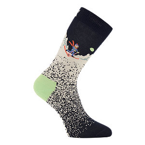 Happy Socks Snowy Night Damen Socken 36-40 von Happy Socks