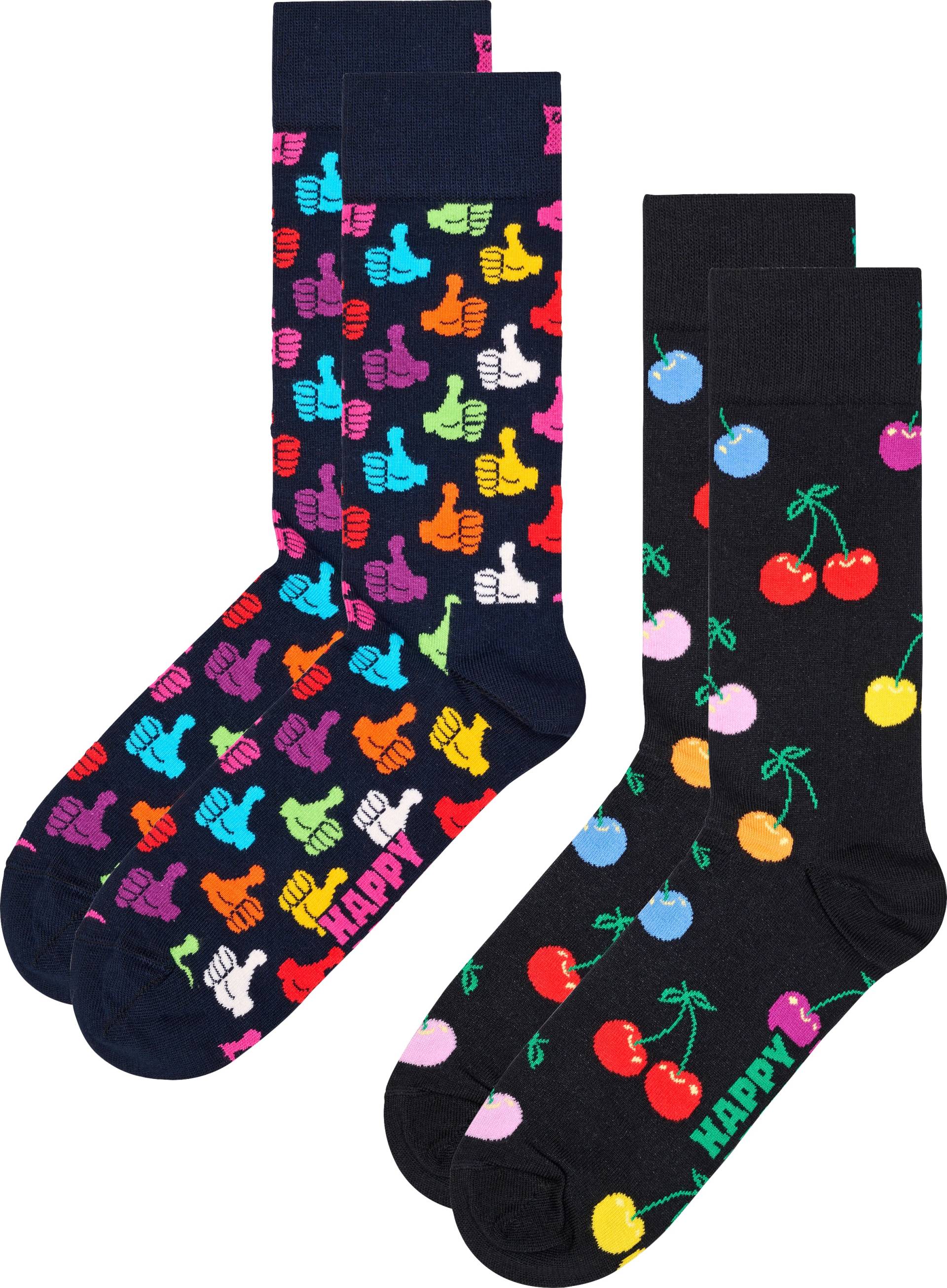 Happy Socks Socken, (2 Paar), Cherry & Thumbs Up Socks von Happy Socks