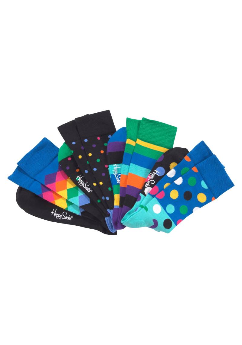 Happy Socks Socken, (4er Pack), Stripe Gift Box von Happy Socks