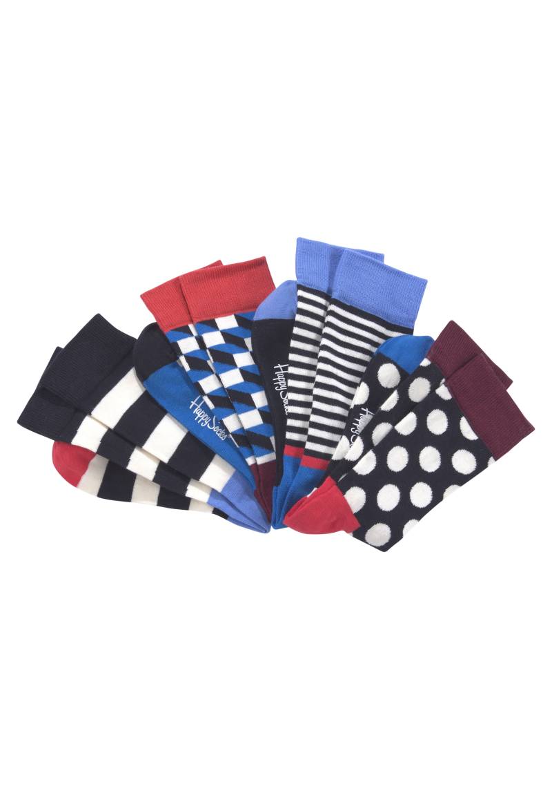 Happy Socks Socken, (4er Pack), Big Dot Box von Happy Socks