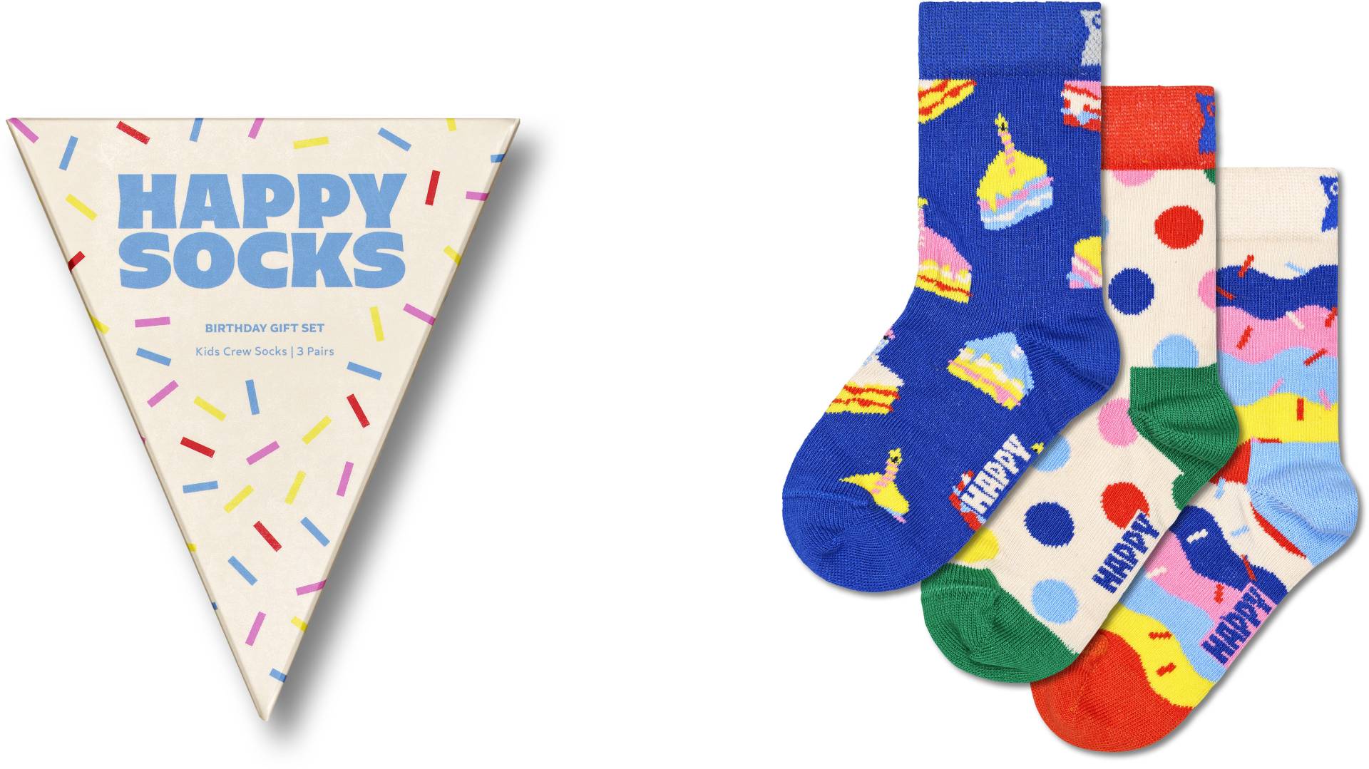 Happy Socks Socken, Birthday Gift Set von Happy Socks