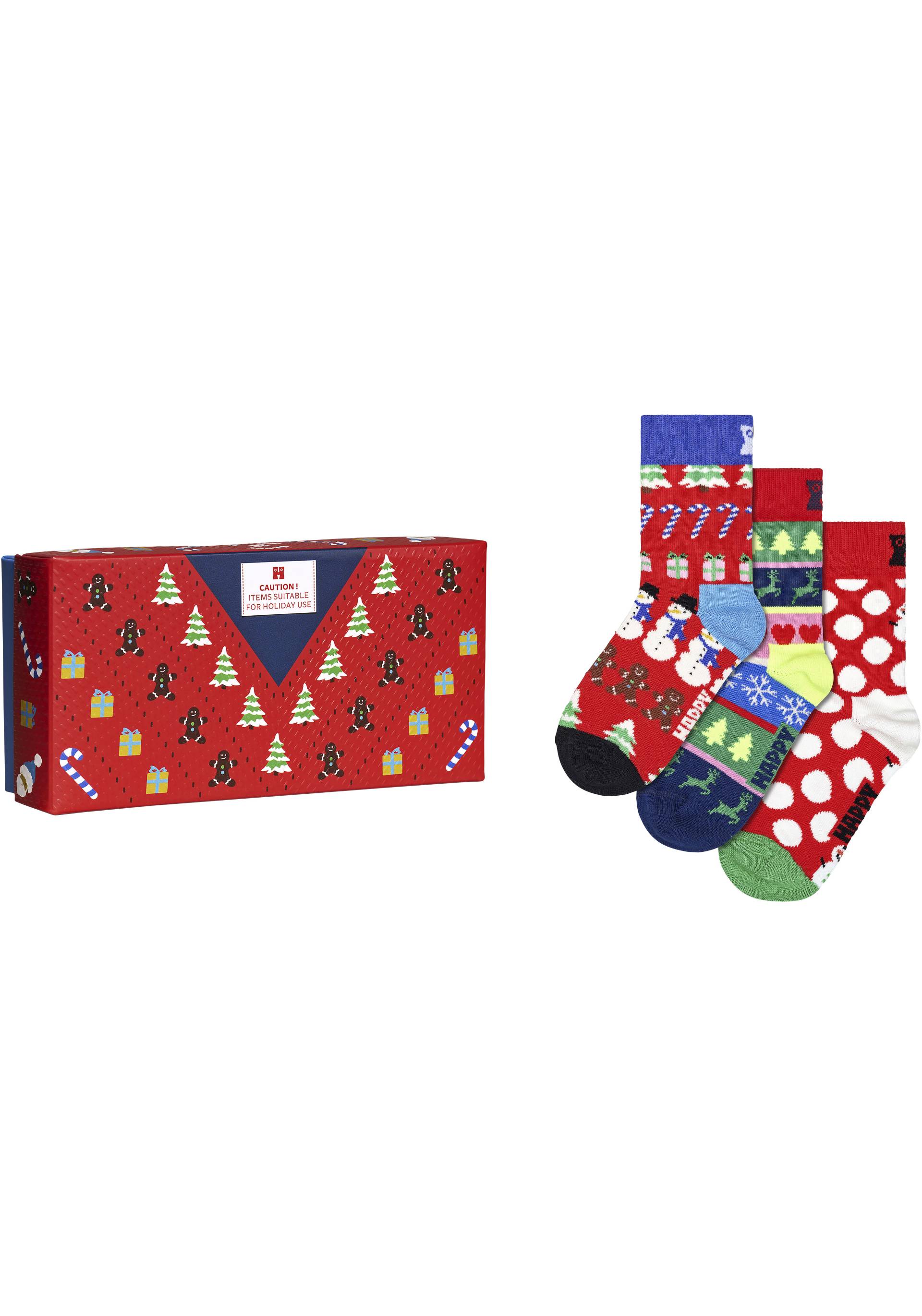 Happy Socks Socken, (3er Pack), XMAS Sweater Gift Set von Happy Socks