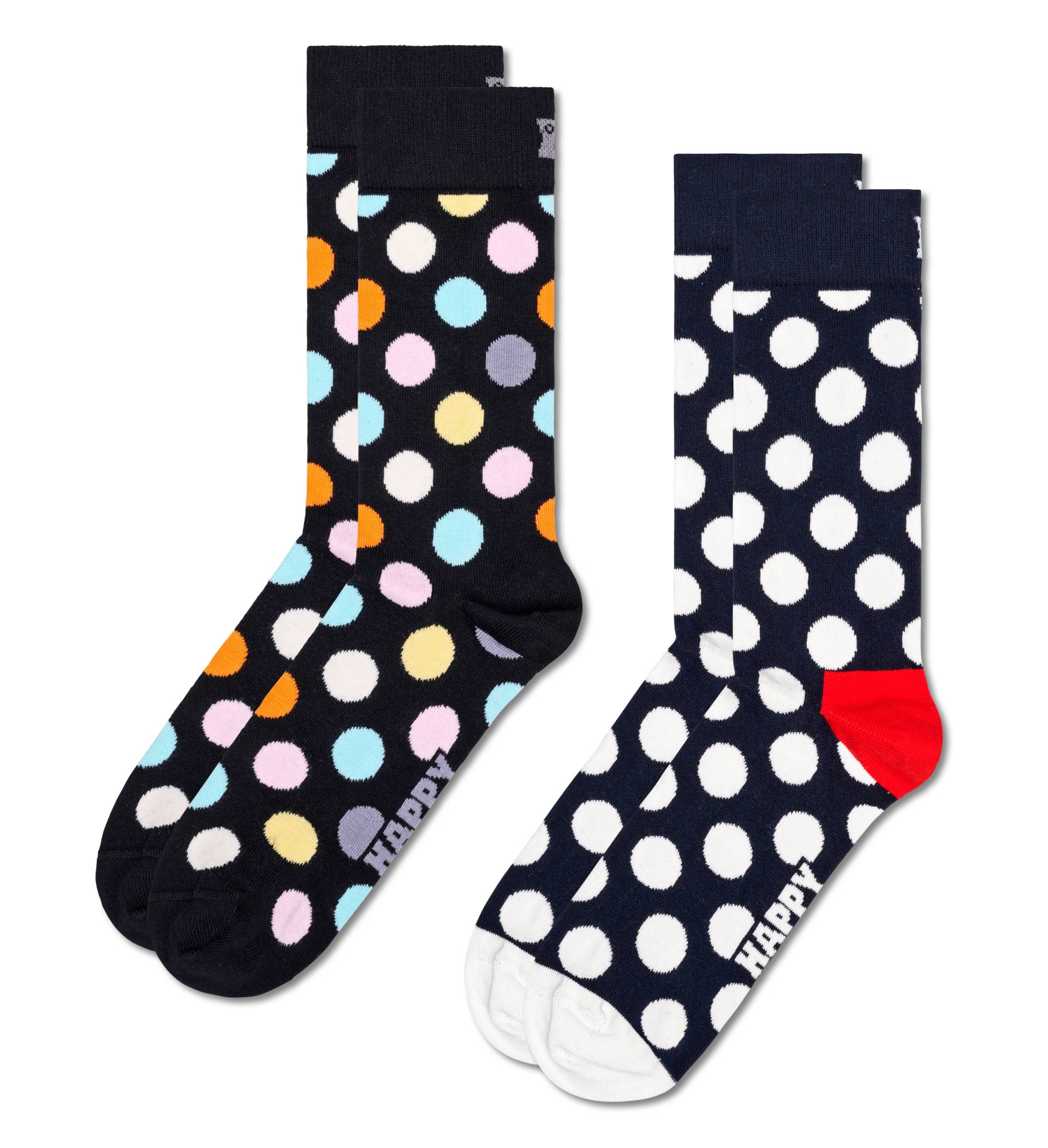 Happy Socks Socken »Classic Big Dot Socks«, (2er Pack), allover mit Punkten von Happy Socks