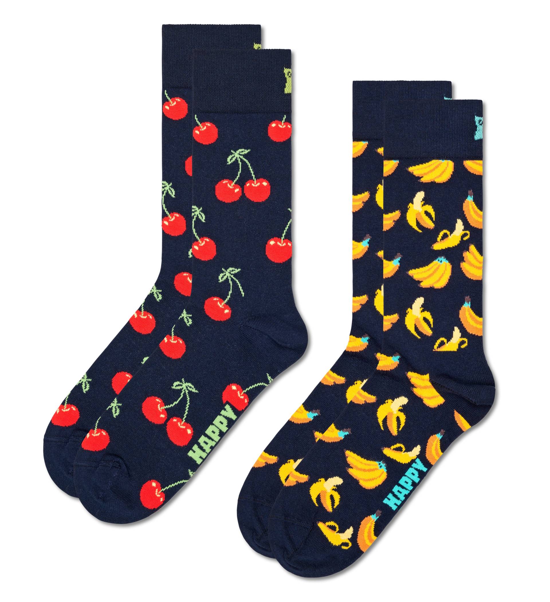 Happy Socks Socken »Classic Cherry Socks«, (2er Pack), Cherry & Banana Socks von Happy Socks