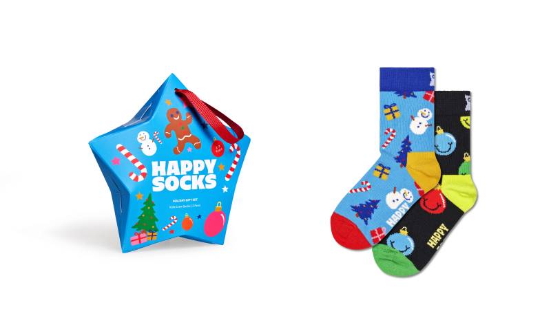 Happy Socks Socken »Holiday«, (3er Pack), mit weihnachtlichen Motiven von Happy Socks