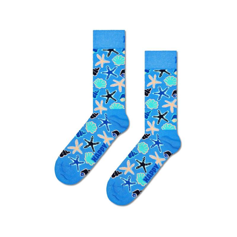 Wadenlange Socken Herren Hellblau 41/46 von Happy Socks