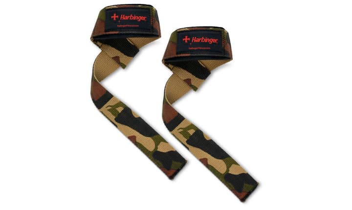 Harbinger Padded Cotton Lifting Straps Gewichthebergürtel olive von Harbinger