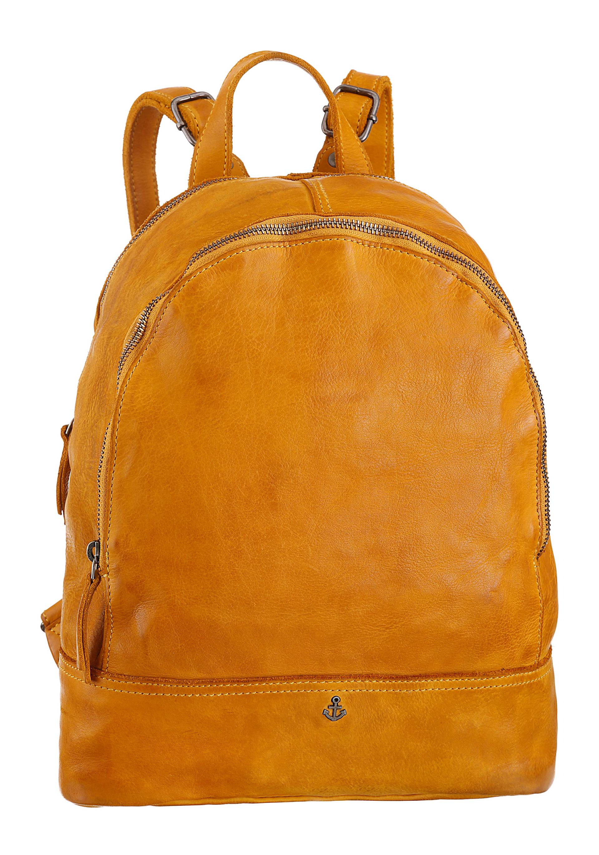 HARBOUR 2nd Cityrucksack »Meghan«, aus Leder mit typischen Marken-Anker-Label und Schmuckanhänger von Harbour 2nd