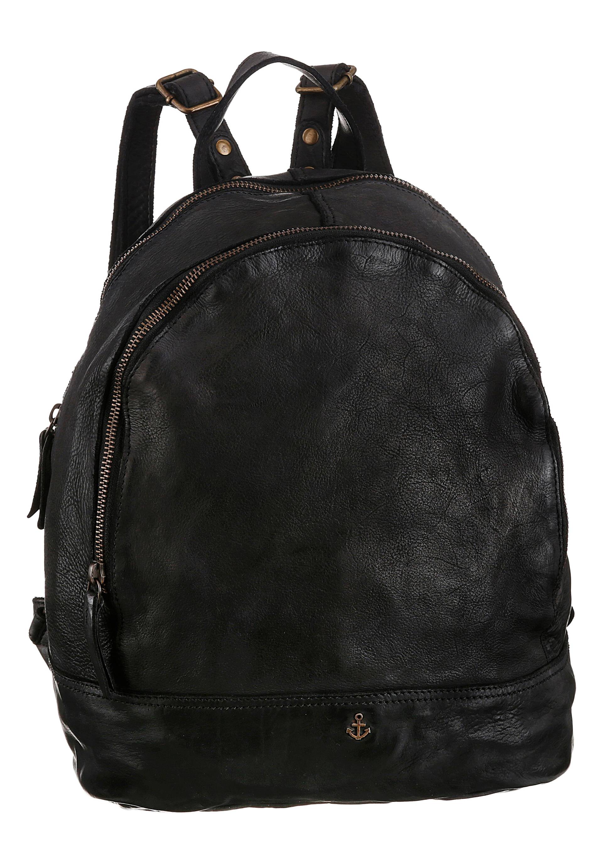 HARBOUR 2nd Cityrucksack »Meghan«, aus Leder mit typischen Marken-Anker-Label und Schmuckanhänger HARBOUR 2nd Cityrucksack »Meghan«, aus Leder mit typischen Marken-Anker-Label und Schmuckanhänger von Harbour 2nd