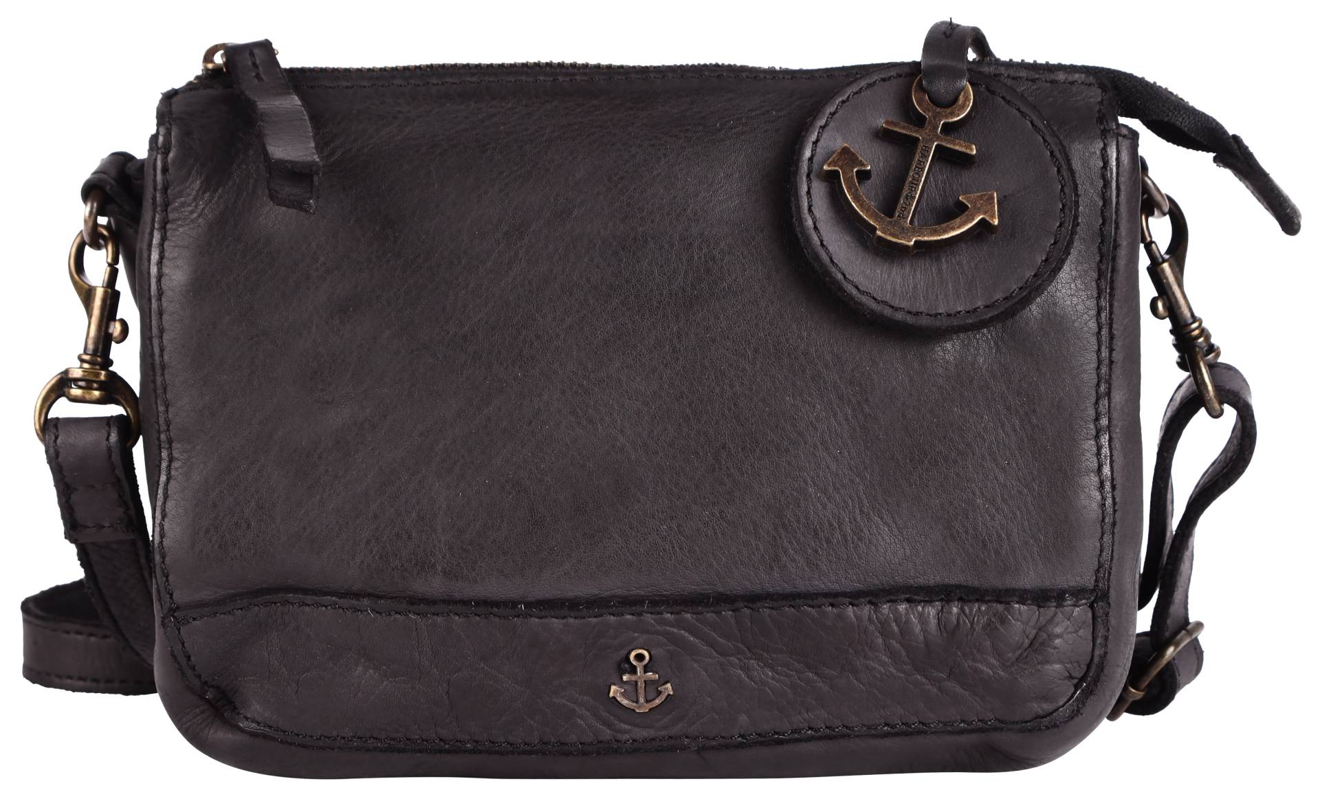 HARBOUR 2nd Umhängetasche »Tiani«, Schultertasche Handtasche Damen Tasche Damen mit Logoanhänger von Harbour 2nd