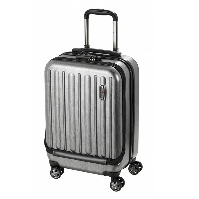 Profile Plus - Business Trolley "Hoch" in Metallic Grey Brushed von Hardware