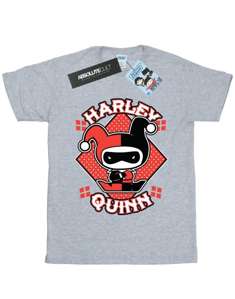 Tshirt Damen Grau L von Harley Quinn