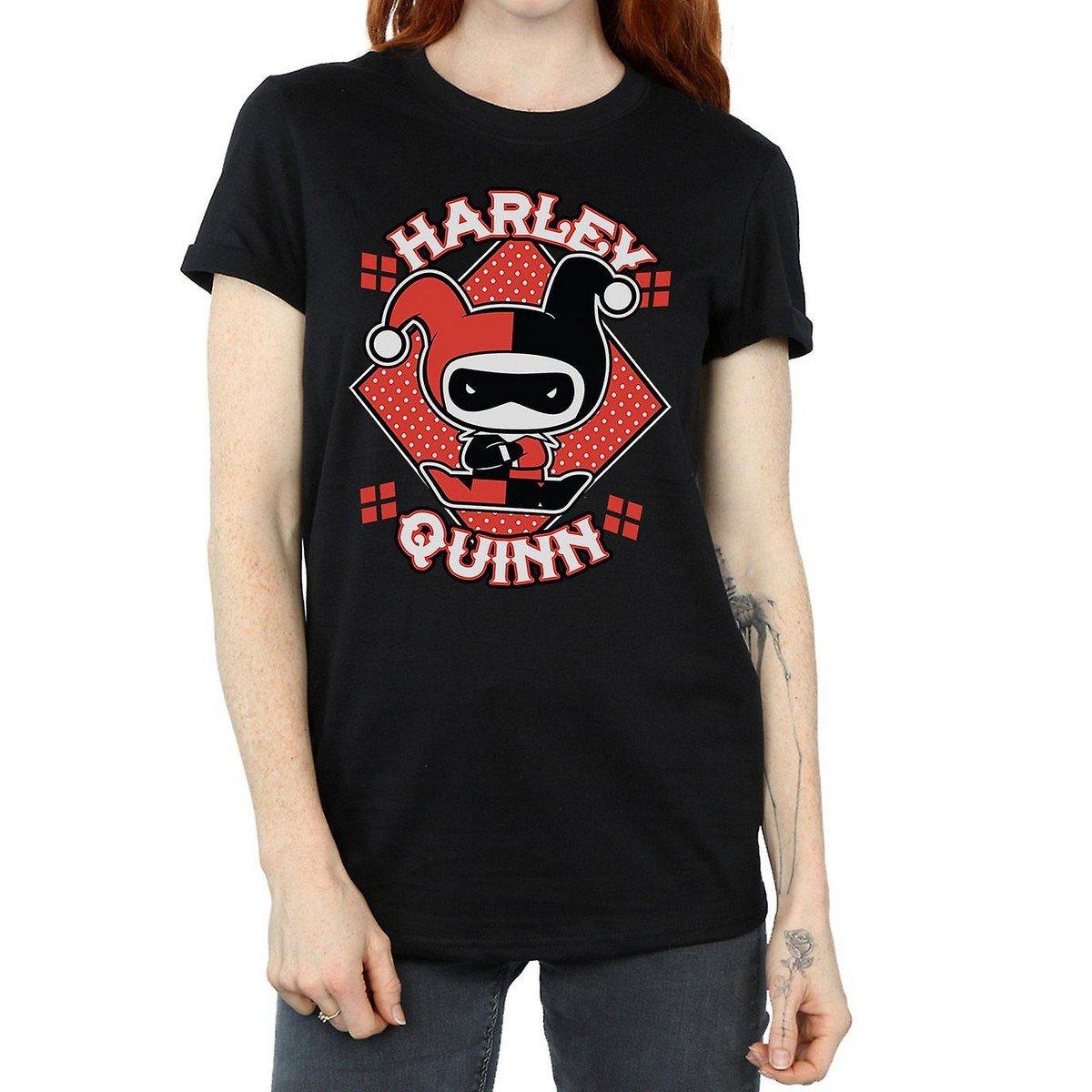 Tshirt Damen Schwarz 3XL von Harley Quinn