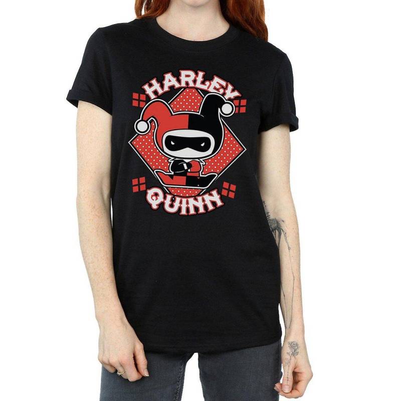 Tshirt Damen Schwarz L von Harley Quinn