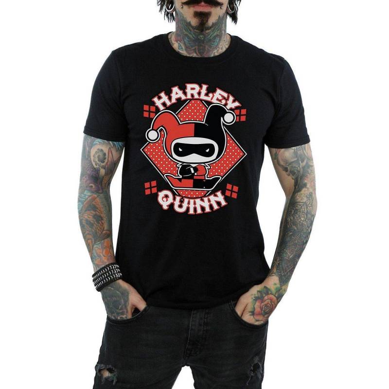 Tshirt Herren Schwarz 3XL von Harley Quinn